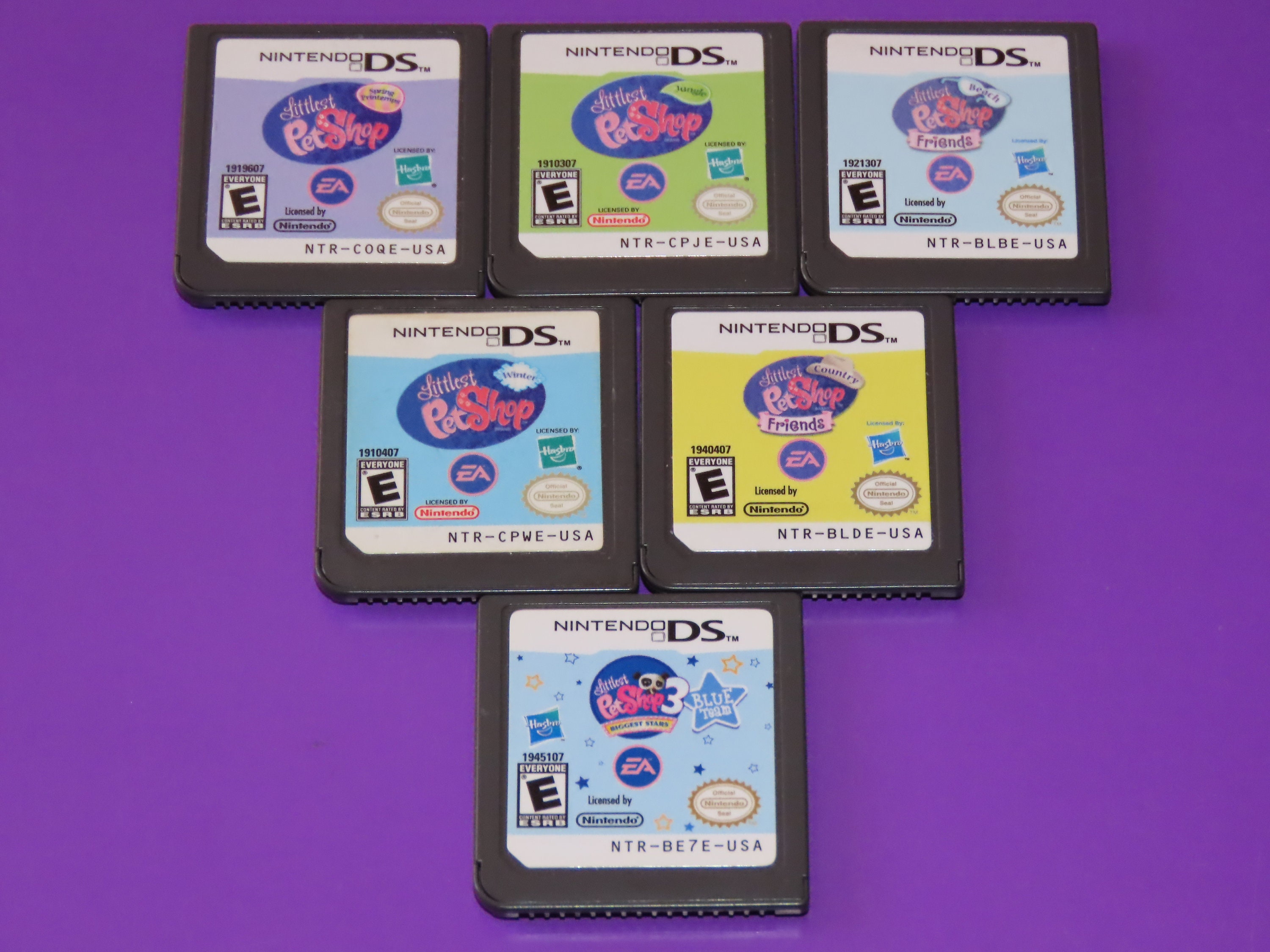 vejspærring Ren og skær Hvornår Littlest Pet Shop DS Games Loose Nintendo DS Video Game - Etsy