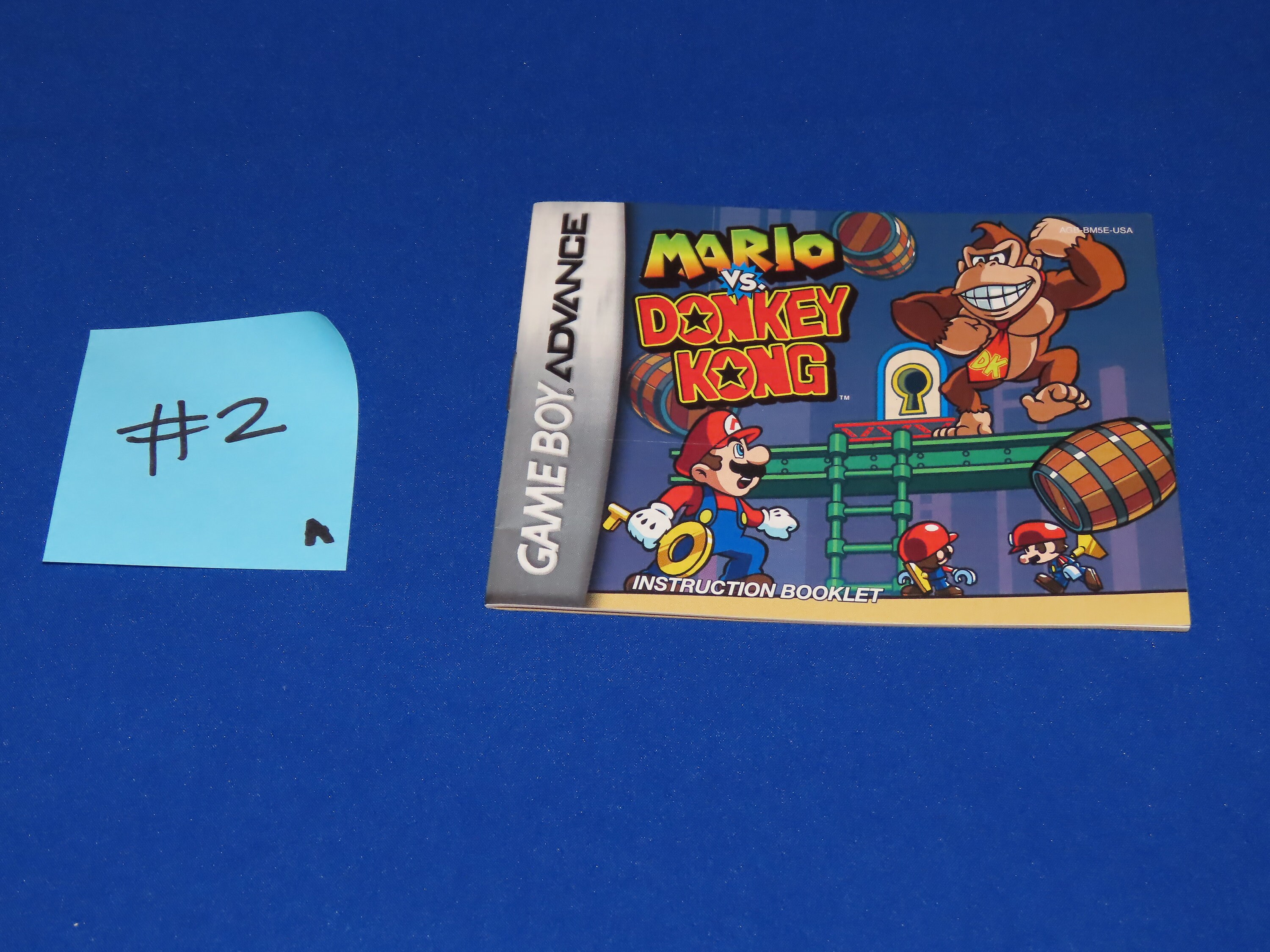 Mario vs. Donkey Kong Nintendo Official Guide Book GBA