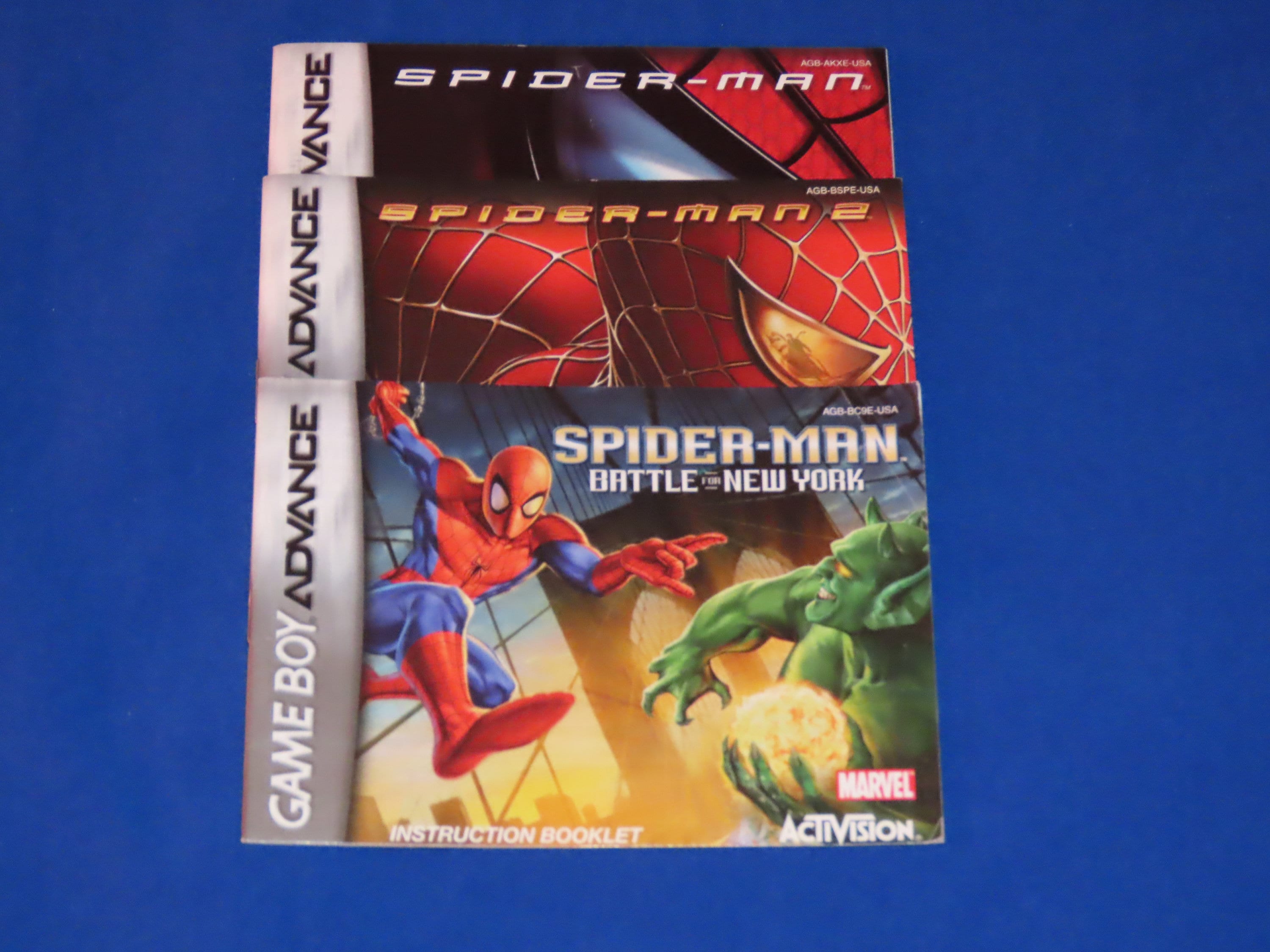 The Amazing Spider-Man - Replacement box with inner tray option - Game boy/  GB. Thick cardboard. HQ!