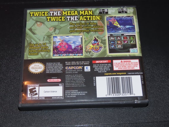 Mega Man ZX Advent Nintendo DS Video Game Complete With Game Mega Man ZX Advent Nintendo DS Video Game Complete With Game