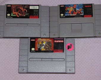 Fighting Super Nintendo Video Game - SNES Game - Select