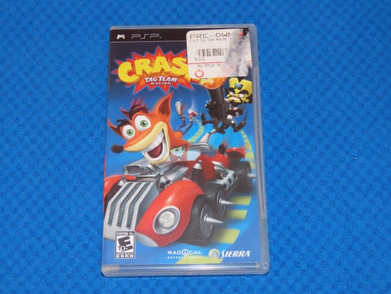 Crash of the Titans Crash Bandicoot PSP Case ARTWORK ONLY