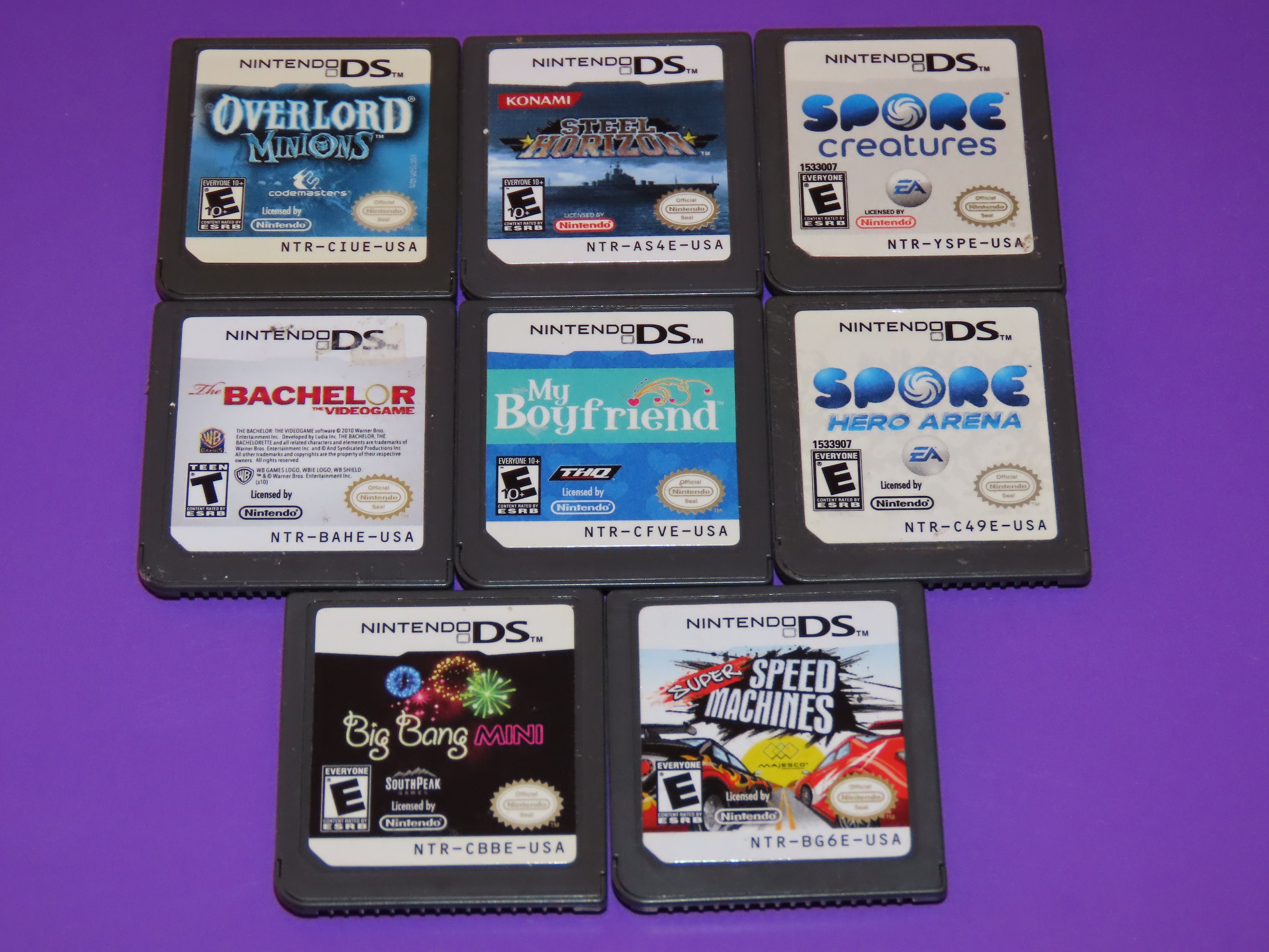 Assortment DS Games Loose Nintendo DS Video Game - Select Your