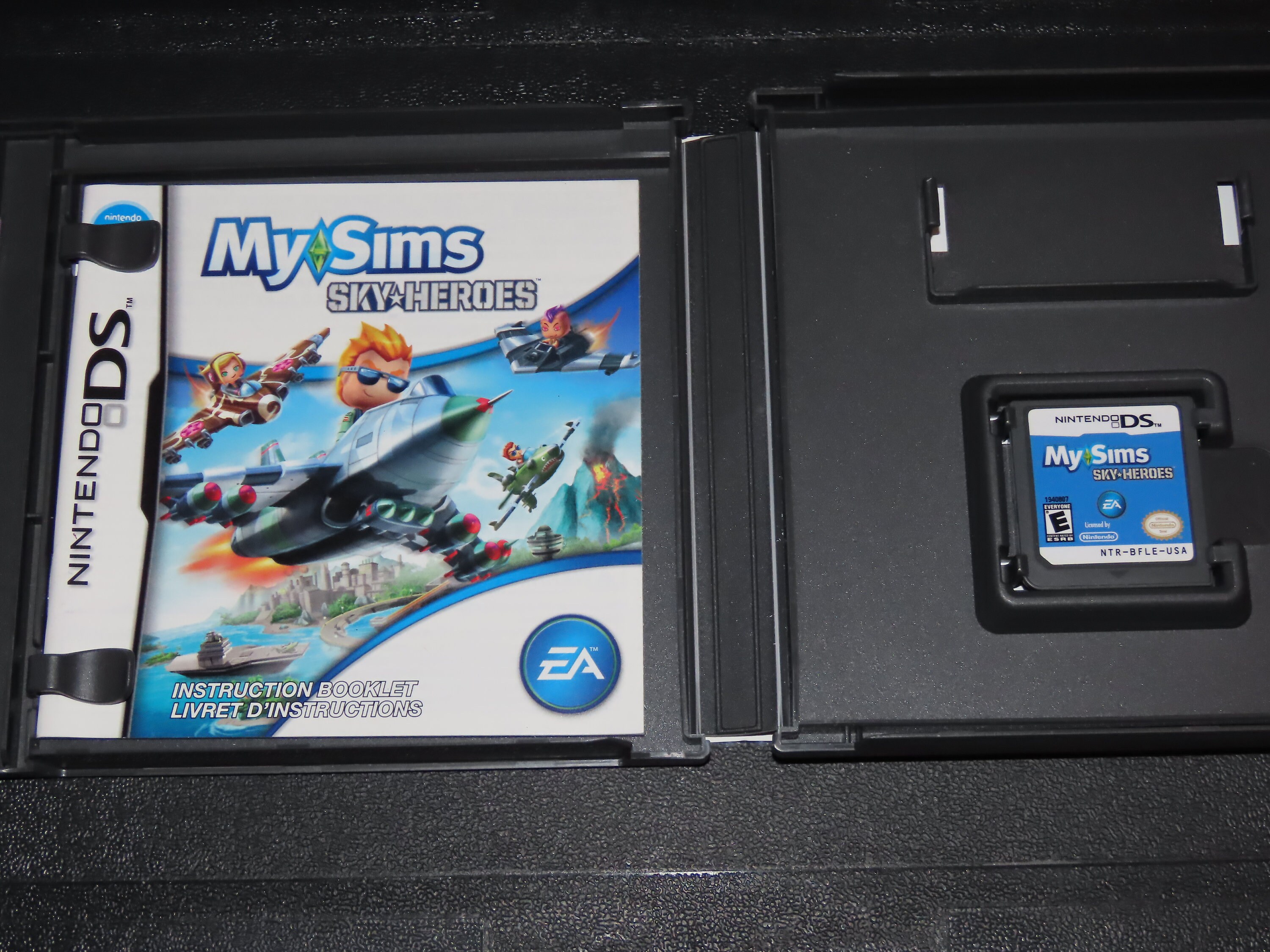 Mysims Sky Heroes Nintendo DS Video Game Complete With Game