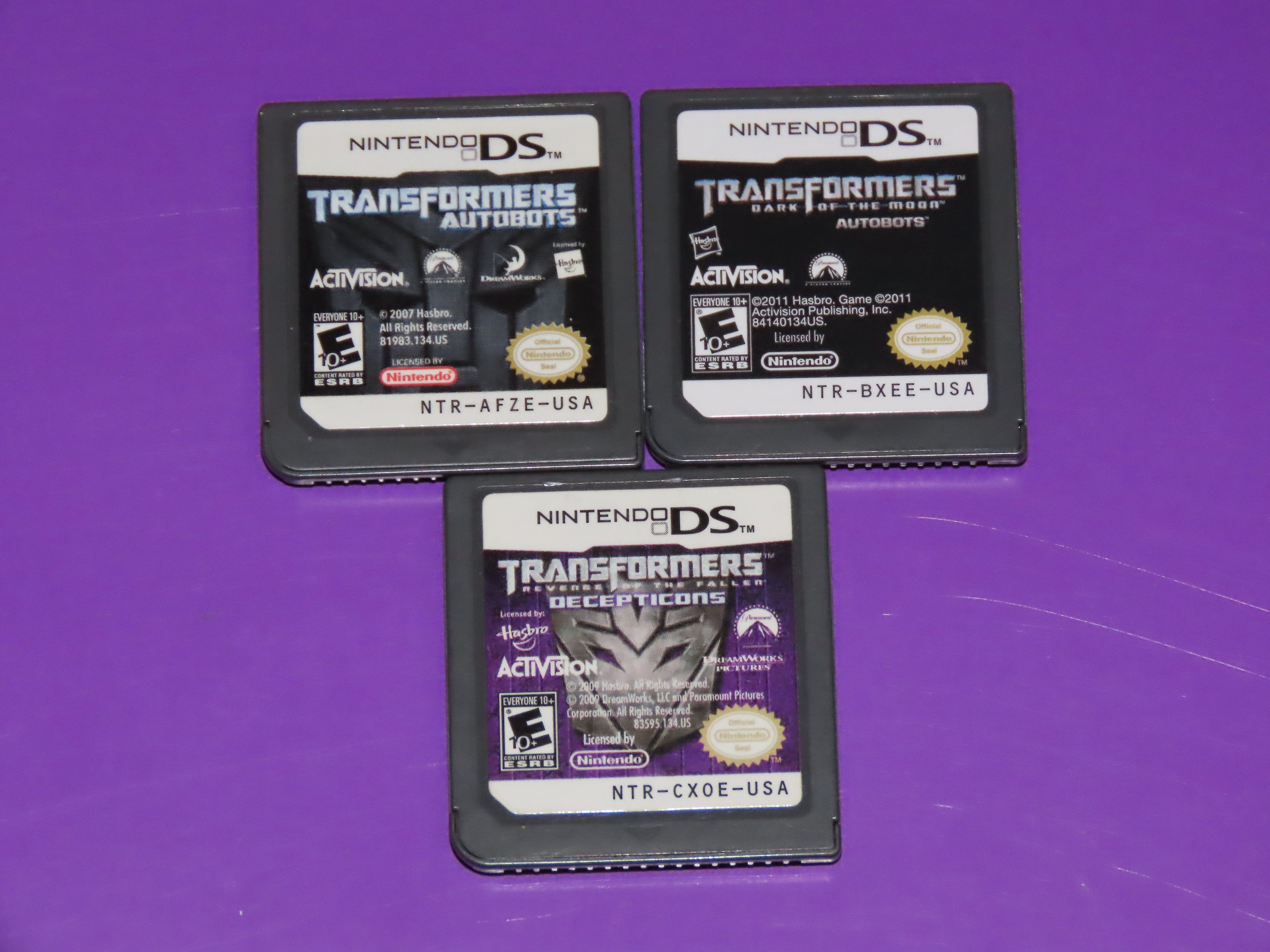 Nintendo ds transformers games deals