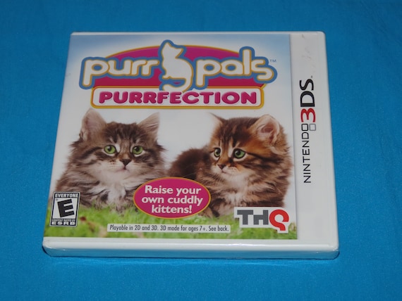 Purr Pals: Purrfection Nintendo 3DS Video Game - NEW - Etsy