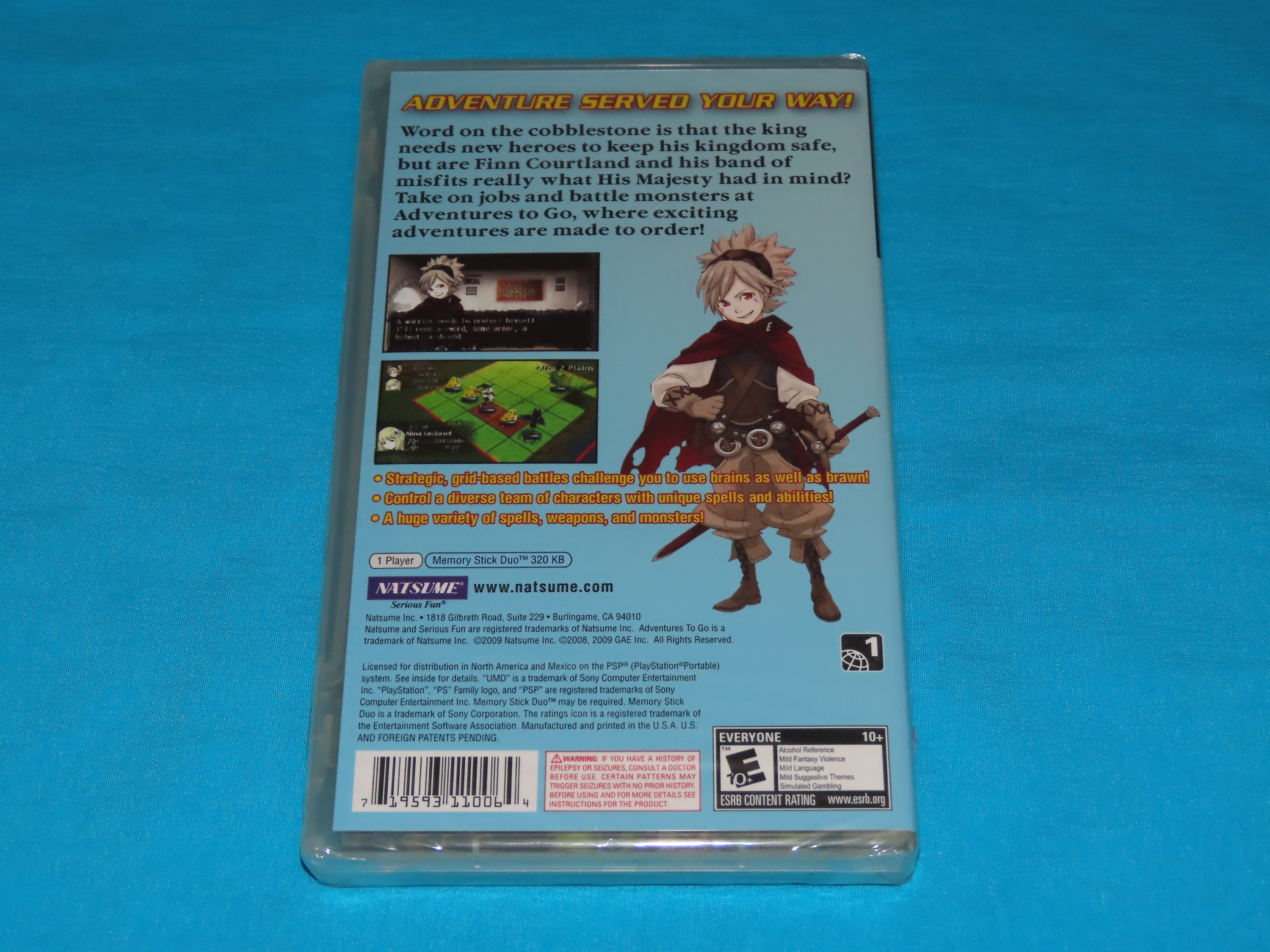 Adventures to Go Sony PSP Video Game Brand New / Sealed - Etsy