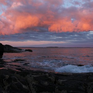 Maine Sunset photographic print