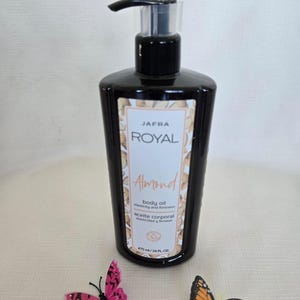 Helt ny Jafra Royal Almond Enriching Body Oil med E-vitamin, 473 ml