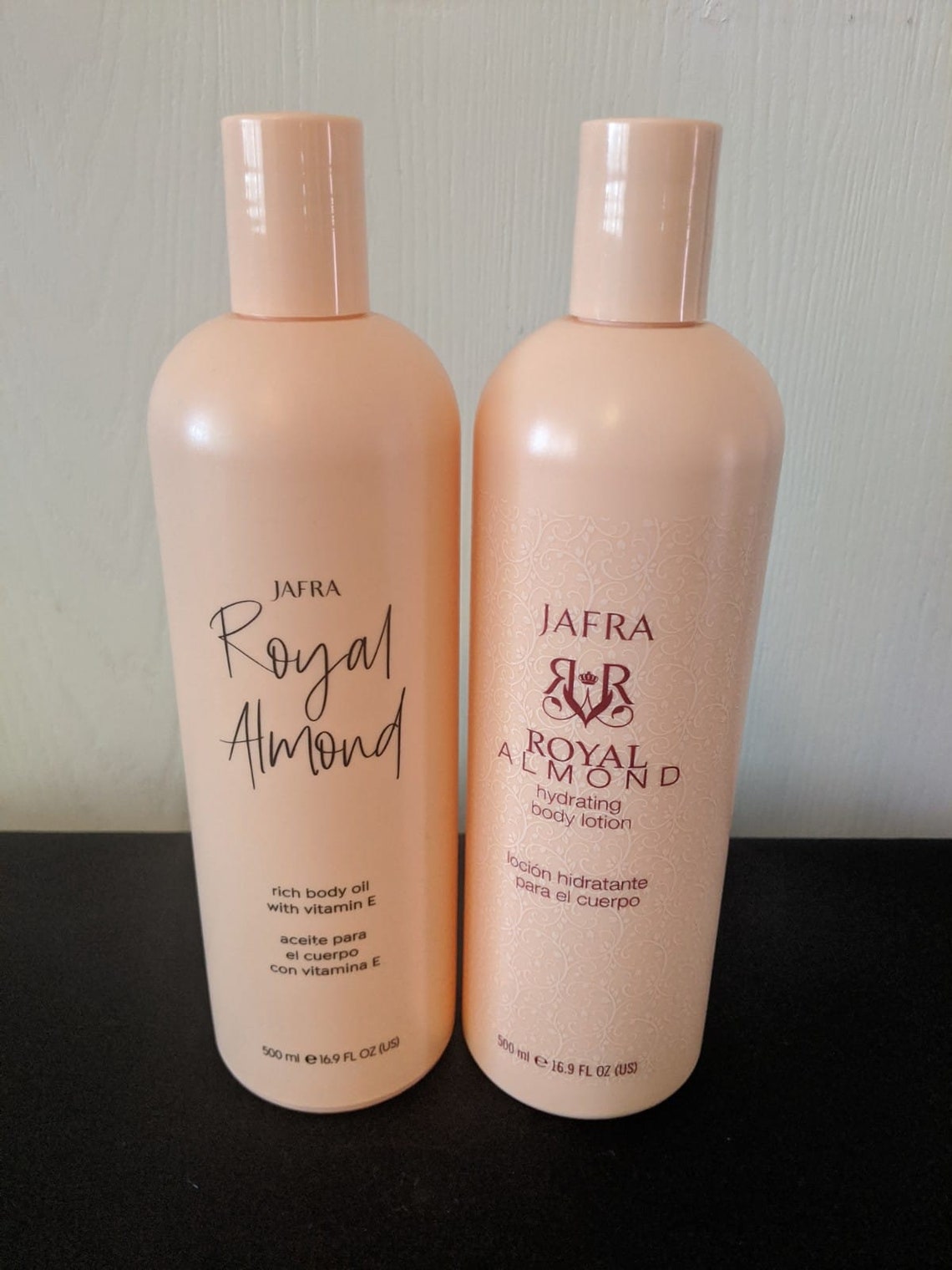 Brand New Jafra Royal Almond Skin Care Set Royal Almond Hydrating Body