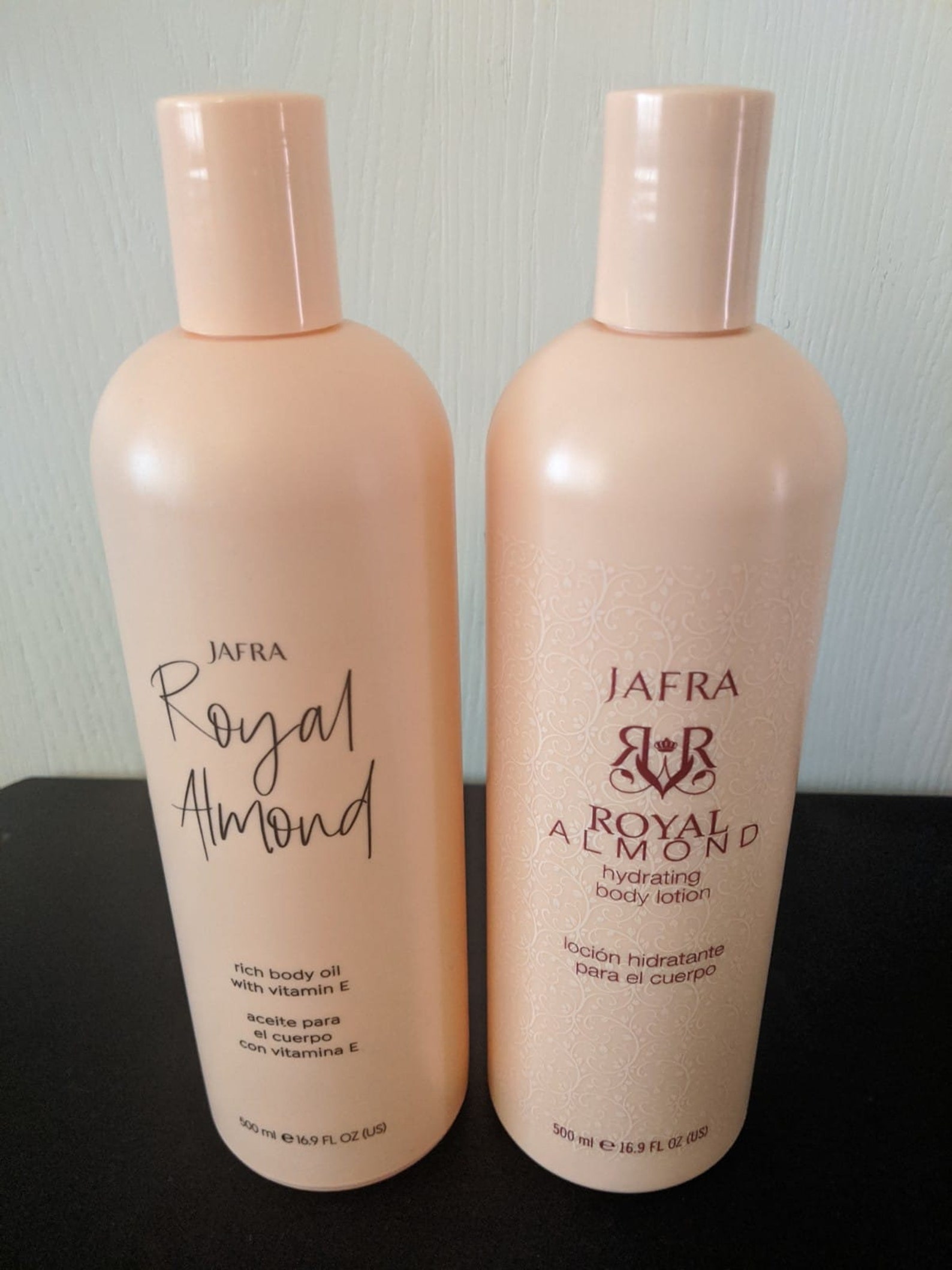 Brand New Jafra Royal Almond Skin Care Set Royal Almond Hydrating Body