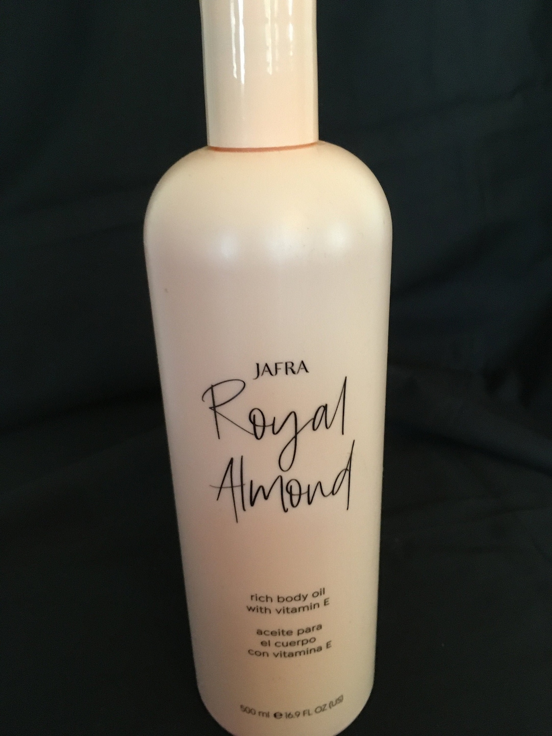 Brand New Jafra Royal Almond Enriching Body Oil With Vitamin E, 16.9 Fl