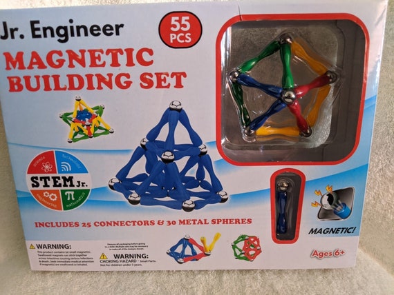 jr engineer magnetic building set