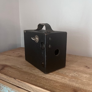 Antique box camera