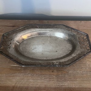 Decorative metal tray