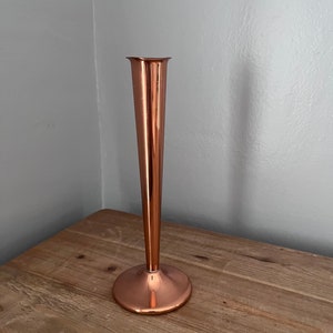 Copper Guild bud vase