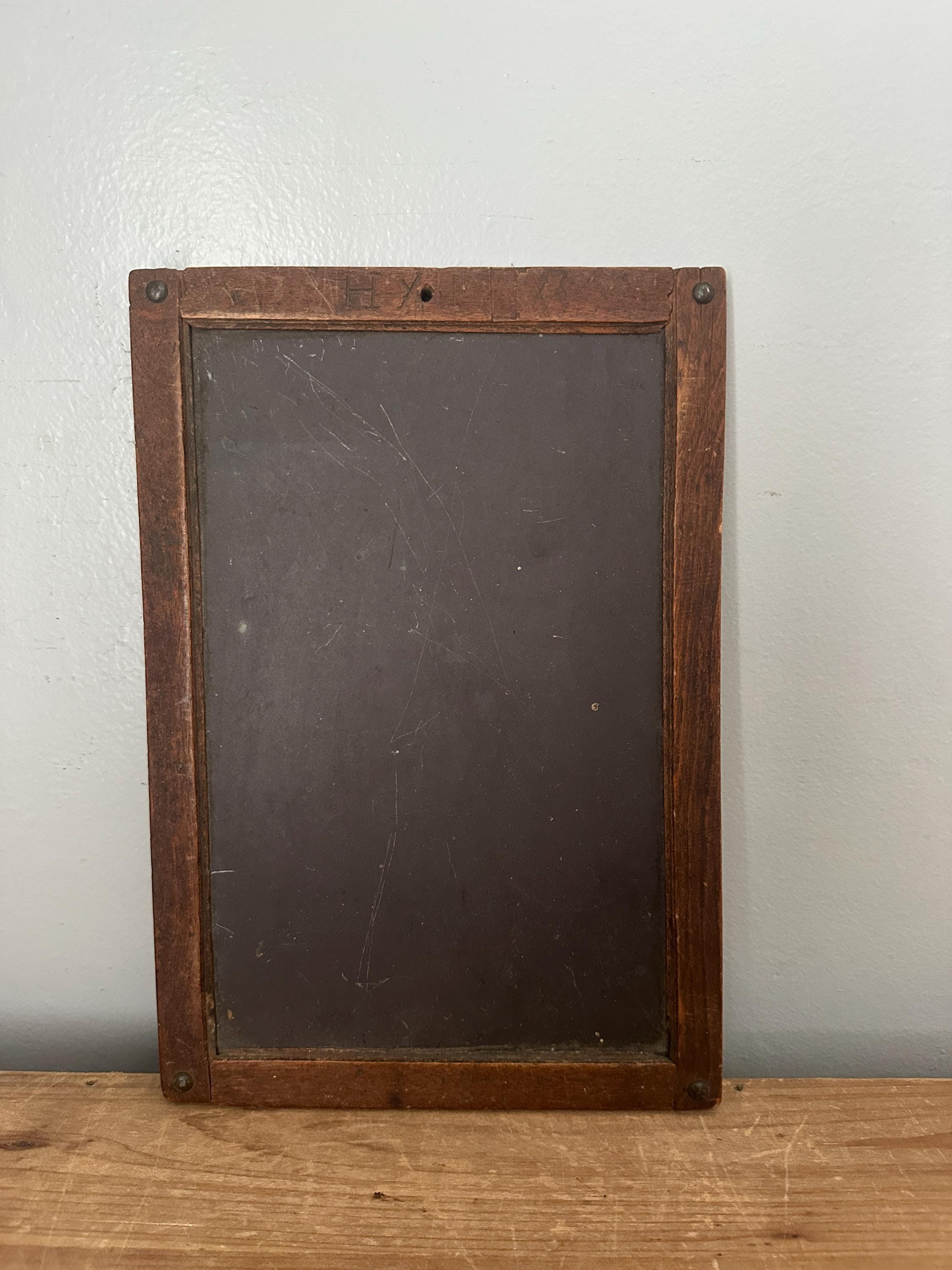 BassPaleAle 黒板　ブラックボード　ビンテージ　バスペールエール Vintage Blackboard Real Slate Chalkboard - Etsy