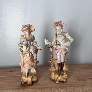 Vintage Bisque porcelain figurines