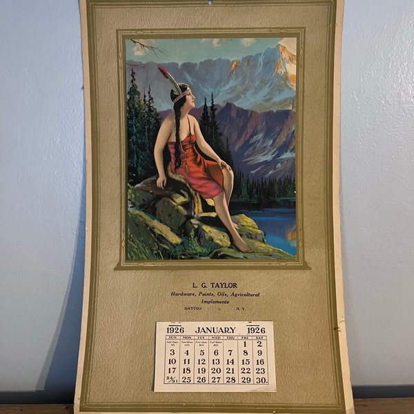 Native American Calendars Etsy