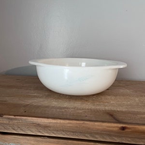 Pyrex 1 1/2 quart blauer Weizen Auflauf