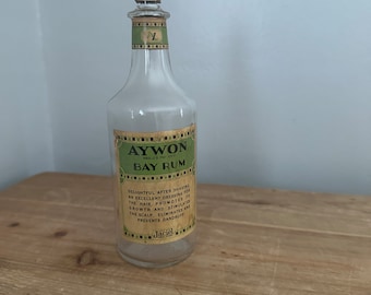 Aywon Bay Rum aftershave bottle
