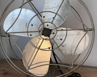 Vintage Eskimo Oscillating Fan - Etsy
