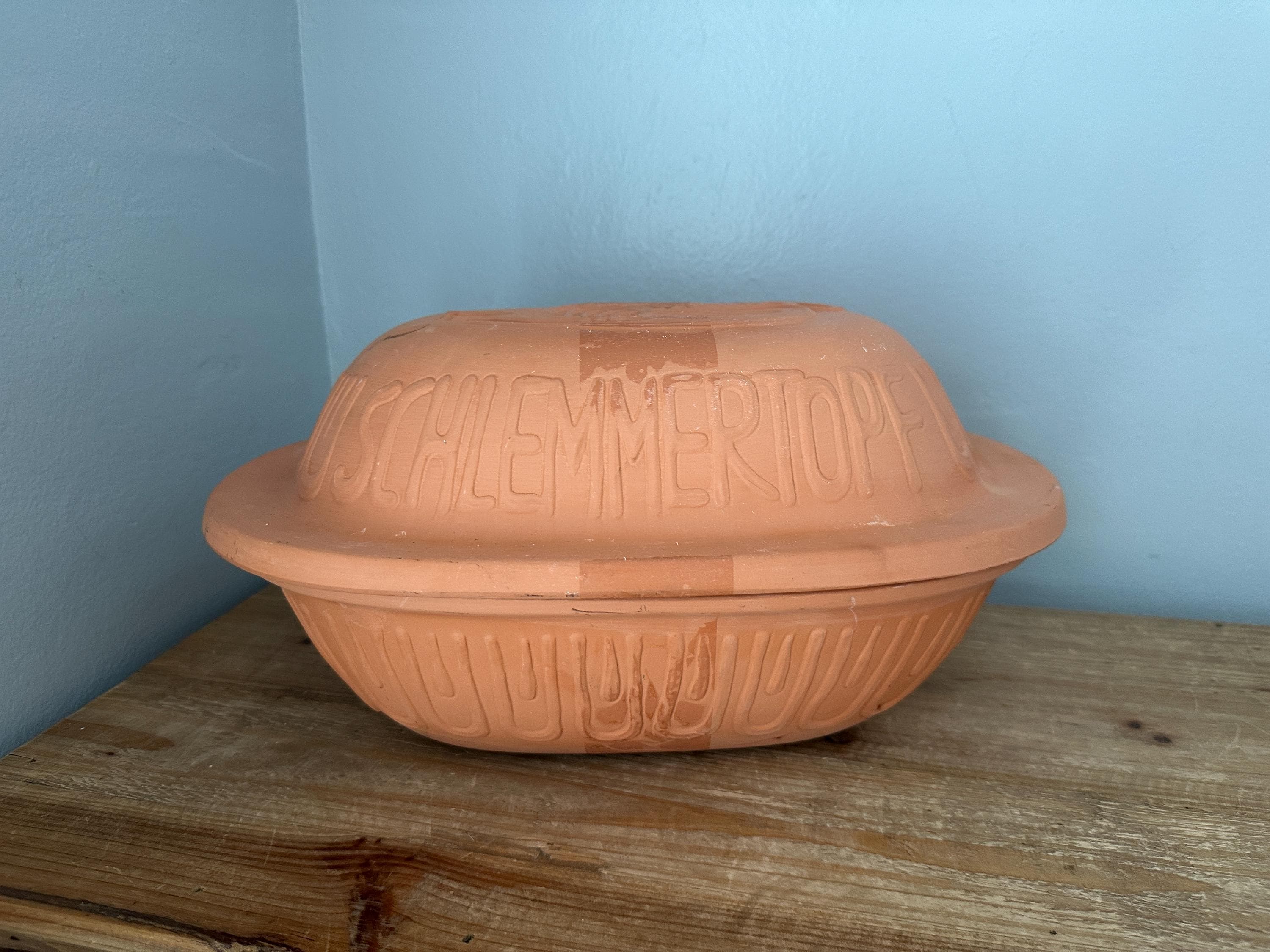 Scheurich Keramik レーマートップ　クレイベーカー ドイツ製 Vintage Schlemmertopf Scheurich Keramik 838 W. Germany Roaster