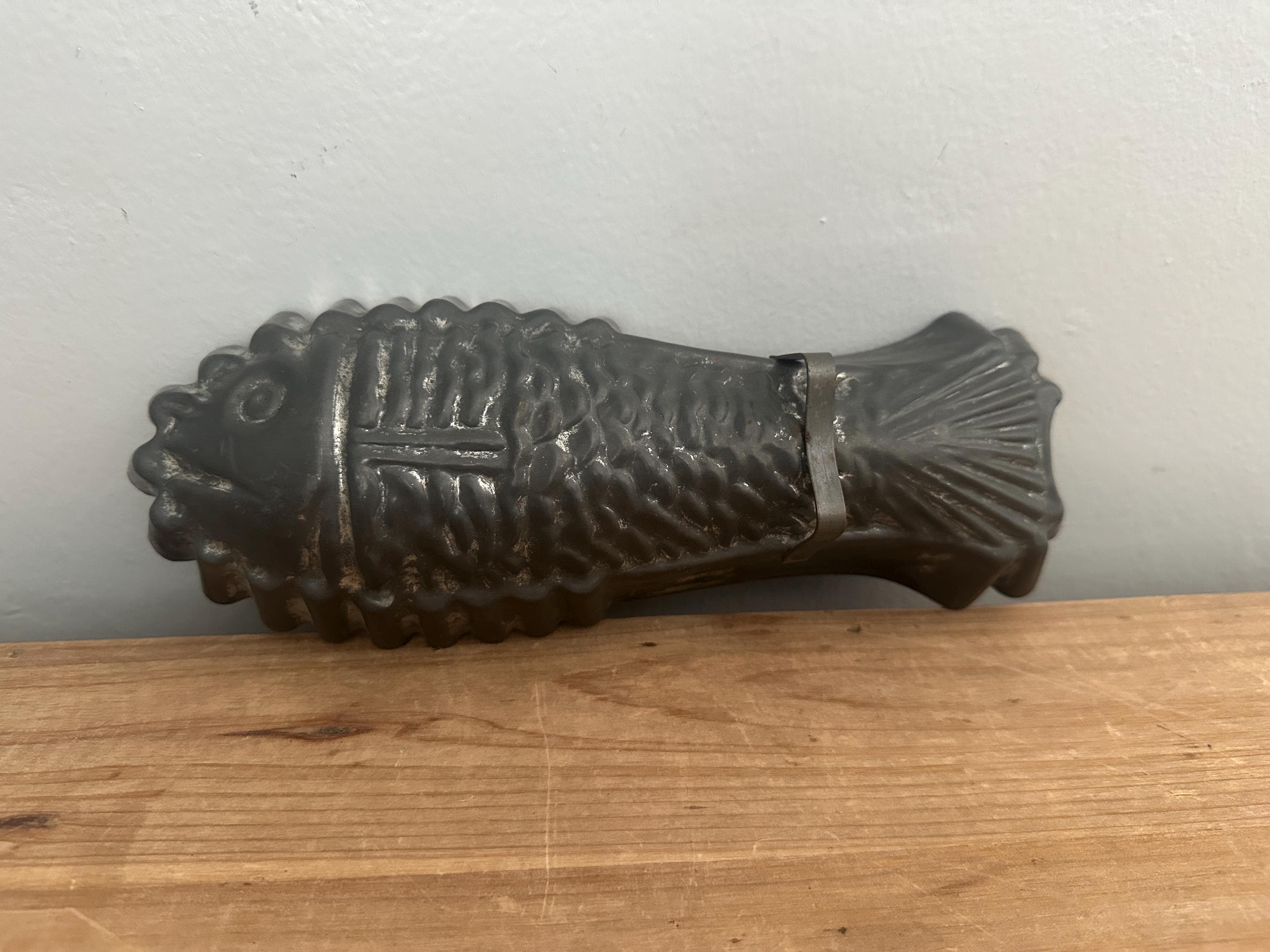 Vieux Moule En Céramique Pour Appât De Pêche Scioto Medium Fish 3252 - 1997, état Cool