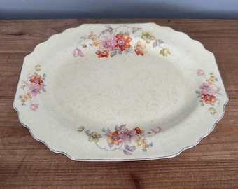 Vintage W.S. George Lido Canarytone serving platter