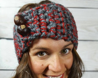 ohio state headband ear warmer