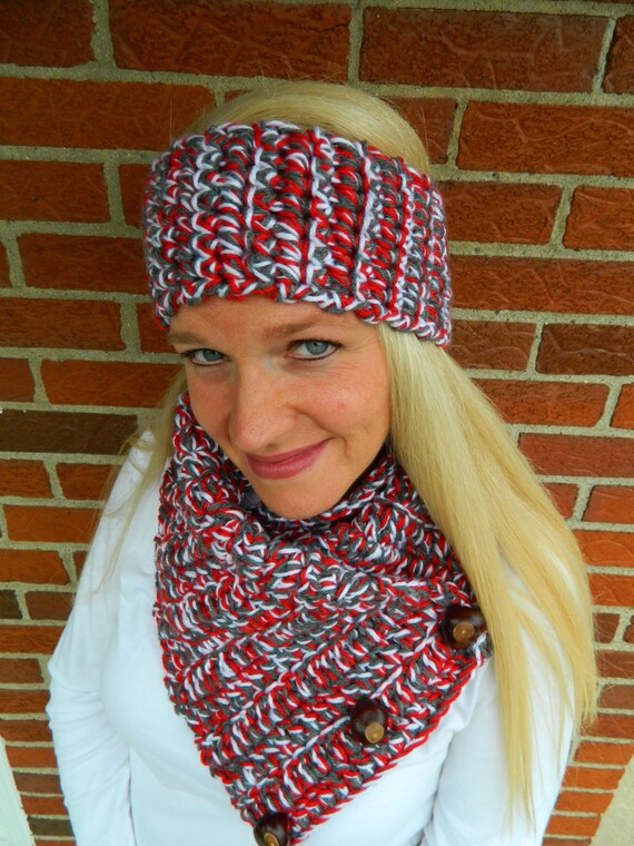 ohio state headband ear warmer