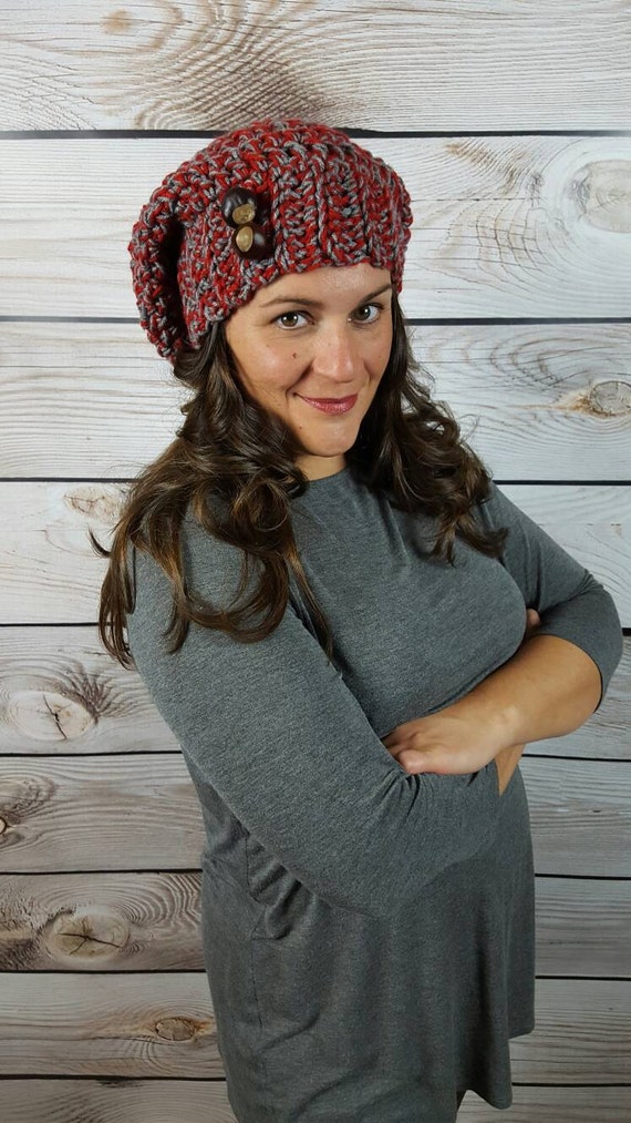 Ohio State Hat OSU Winter Hat Red and 
