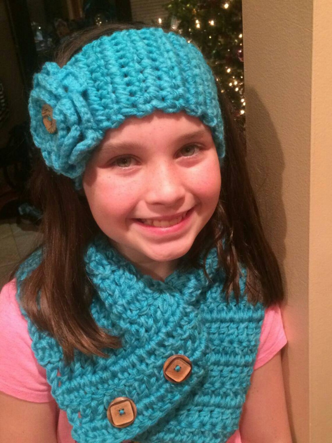 Custom Color Scarf Setlittle Girls Scarf Set Little Girls Etsy