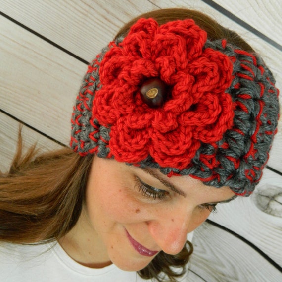 ohio state headband ear warmer