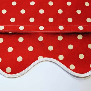MADE TO ORDER Water-Resistant Polka Dot Awning