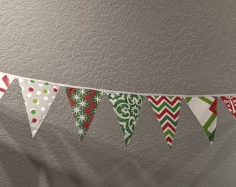 Christmas Bunting Banner Flags