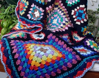 Crochet afghan,blanket, crochet,Soft wool plaid, mod.1 +4, Spread payments!