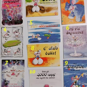 Rarissima cartolina DIDDL  introvabile, Diddl cartoline vintage, cartoline da collezione