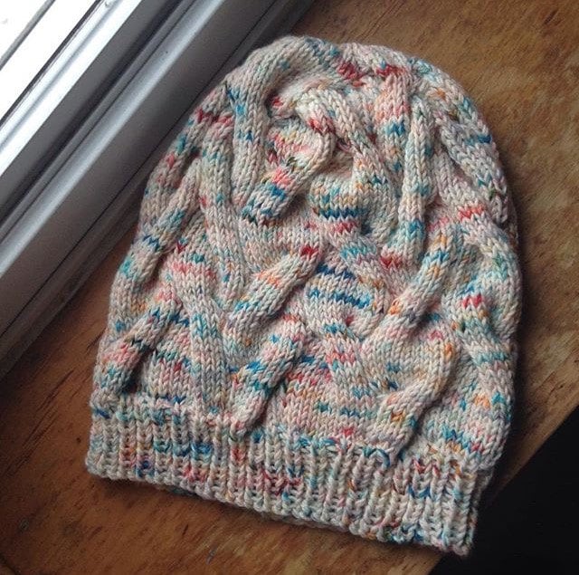 PATTERN Cabled Hat Knitting Pattern Cataloguer's Hat - Etsy