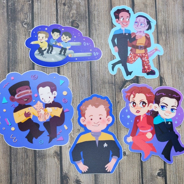SciFi TOS,TNG,DS9 Stickers