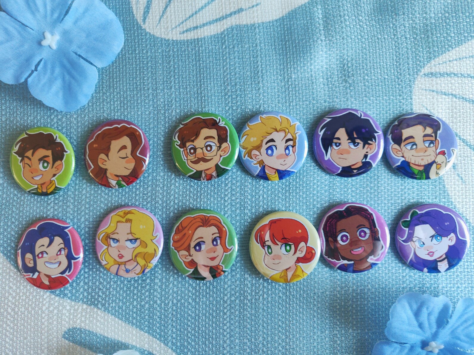 Stardew Valley Buttons Etsy
