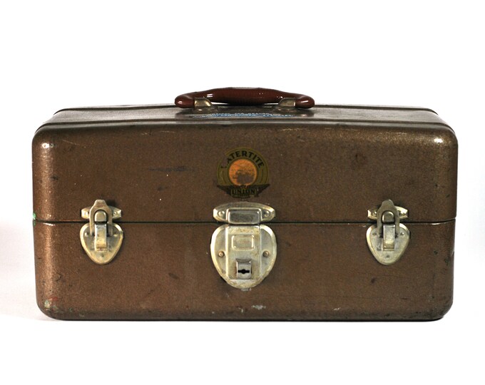 Vintage, Battered Union Tool Chest Artbin, Tacklebox Toolbox Watertite Etsy