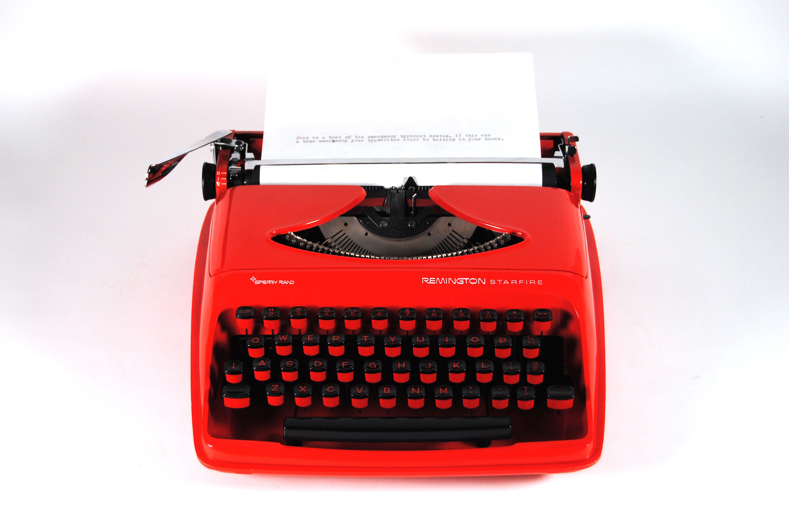 Remington Starfire - Portable Manual Typewriter - 1963 Remington Starfire - Portable Manual Typewriter - 1963