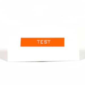Vintage DYMO Label Tape - Orange | 3/8” wide