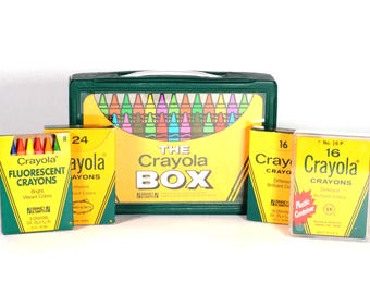 Ultra Red Crayola Crayon Fluorescent Retired Permanent Name Change