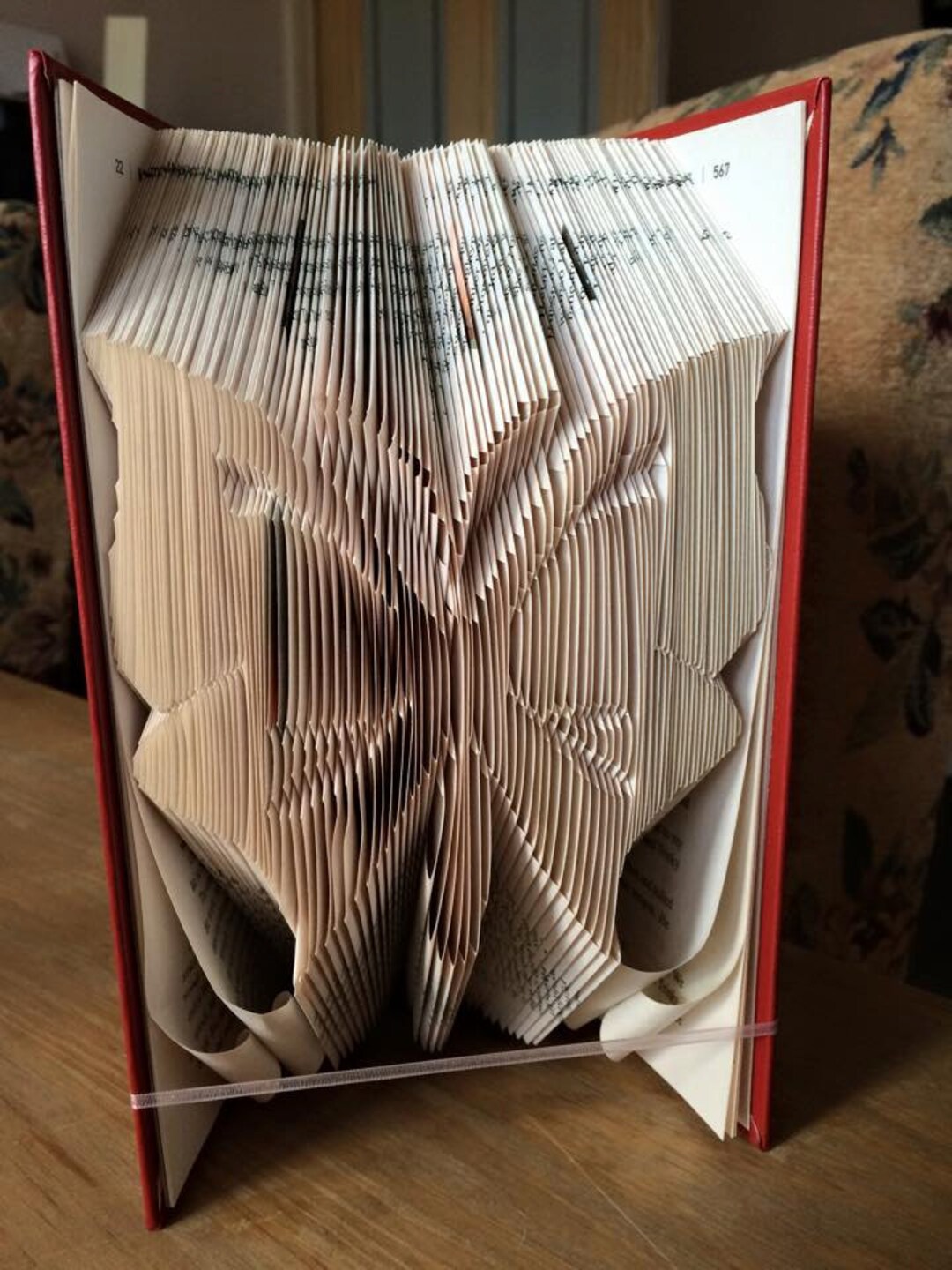 Book Folding Butterfly Pattern & Instructions Etsy