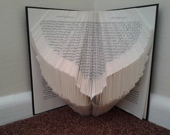 Book Folding Wings Pattern & Instructions