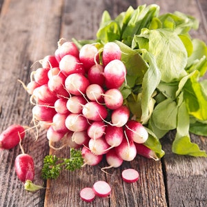 100 Vegetable Seeds -Sparkler White Tip Radish- Save Big on More Packs -Mix and Match- Sale!