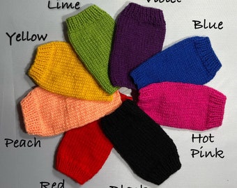 Hand Knitted Dog Sweater: Acrylic Pet Clothing, Tiny Breeds (1-6 lb)