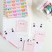 Panda Note Set 24 Memo Notes for Journal Cute Notes for Journaling ...